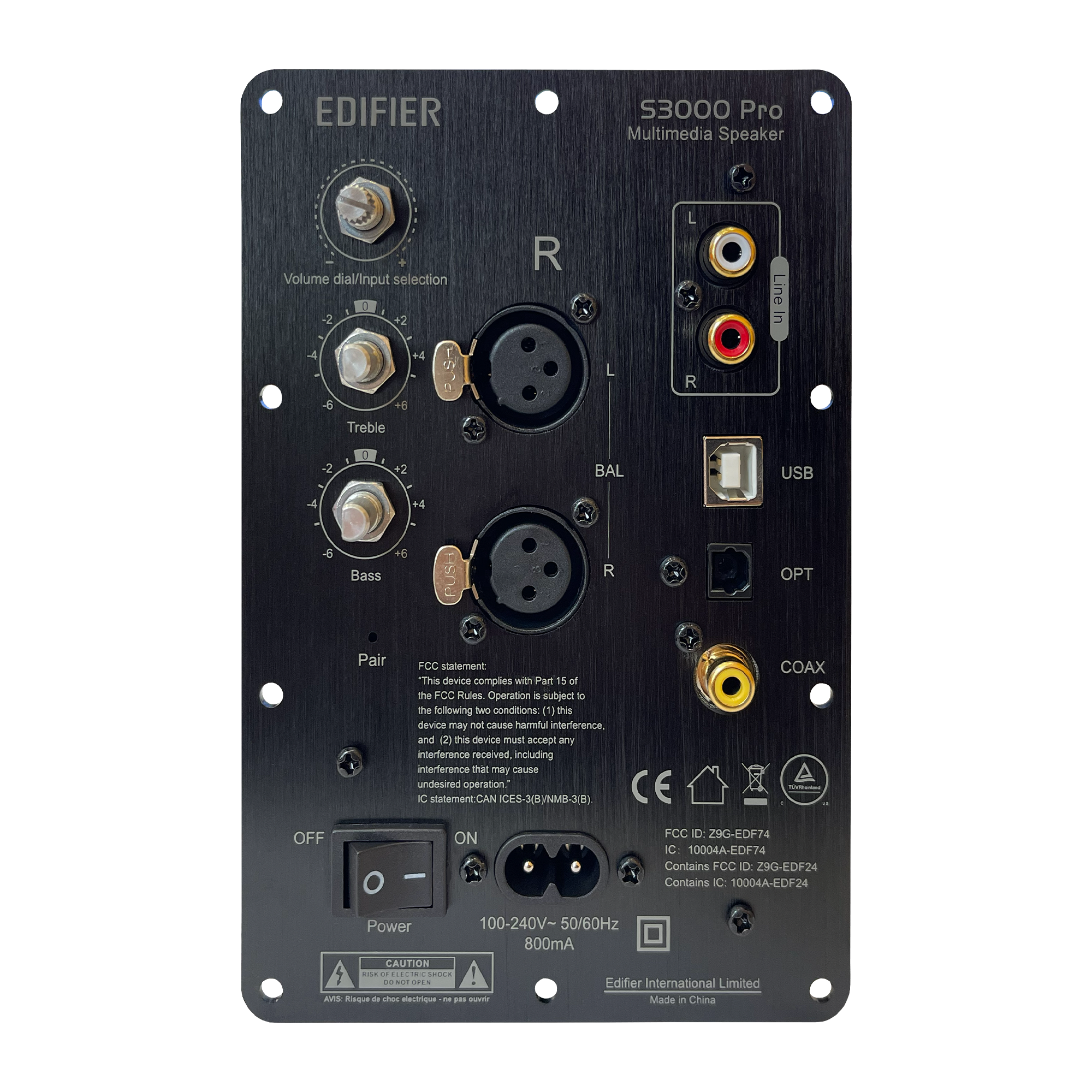 Задняя панель сателлита в сборе EDIFIER S3000PRO (R)