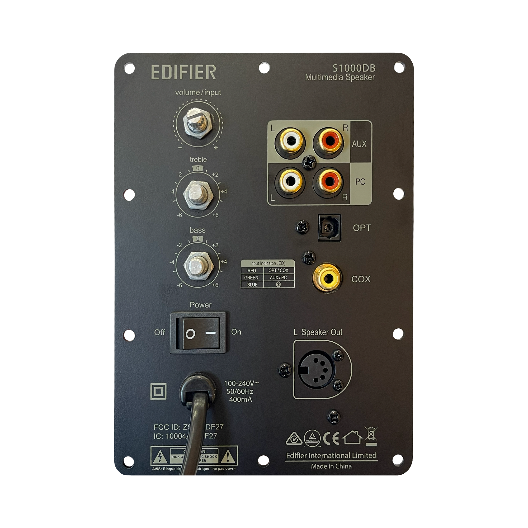 Задняя панель сателлита в сборе EDIFIER S1000DB